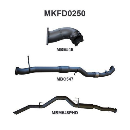 Ford PJ, PK Ranger 3.0L Manual With Cat, Hotdog