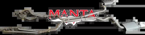 FORD MUSTANG V8 FM 2015 - 2017 3in FULL SYSTEM WITHOUT CENTRE MUFFLER WITH REAR MUFFLERS & TWIN TIPS