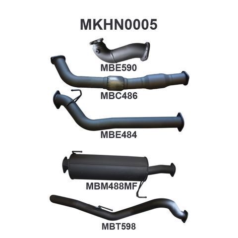 Colorado RC 3.0L 10 - 12 LWB With Cat & Muffler