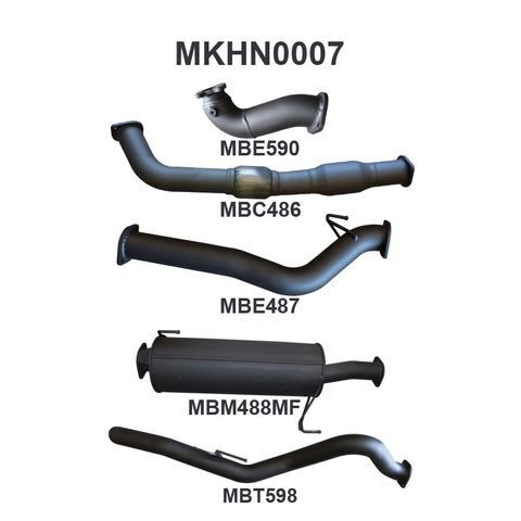 Colorado RC 3.0L 10 - 12 SWB With Cat & Muffler