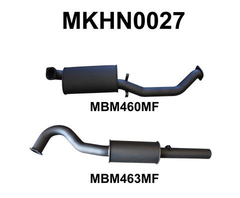 VL Commodore 3.0L 6 Cylinder 3in Catback Muffler/Muffler