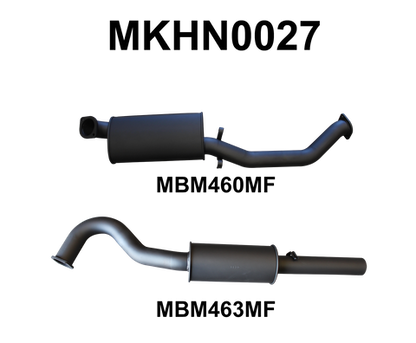 VL Commodore 3.0L 6 Cylinder 3in Catback Muffler/Muffler
