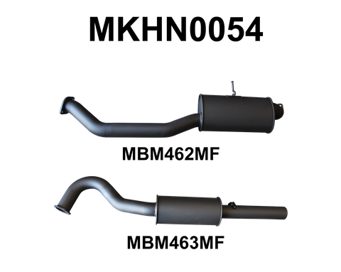VN VP VR VS Sedan 5.0L V8 3in Catback Muffler