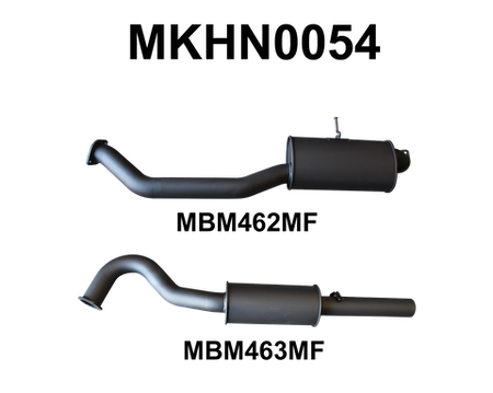 VN VP VR VS Sedan 5.0L V8 3in Catback Muffler