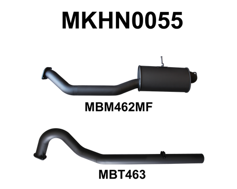 VN VP VR VS Sedan 5.0L V8 3in Catback Tailpipe