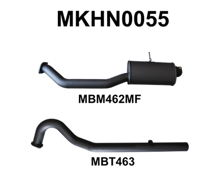 VN VP VR VS Sedan 5.0L V8 3in Catback Tailpipe