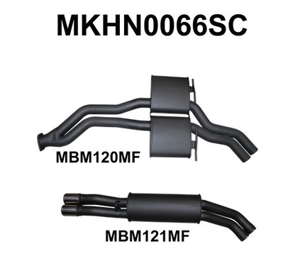 VP VR VS Sedan 5L V8 IRS 2.5in Catback Muffler