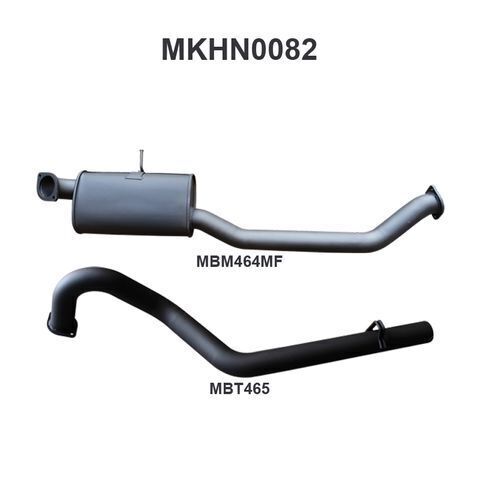 VN VP VR VS Ute 5.0L V8 3in Catback Tailpipe