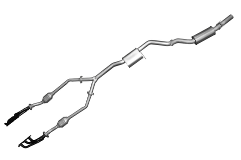 VZ V6 Ute Wagon 3in With Extractors Muffler/Muffler