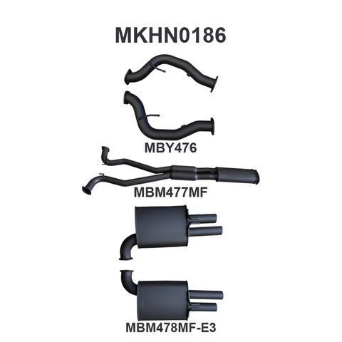 HSV VE E3 Sedan Wagon 3in Catback Muffler/Muffler