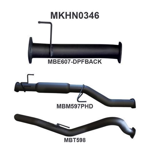 COLORADO UTE RG 2.8L DPF BACK