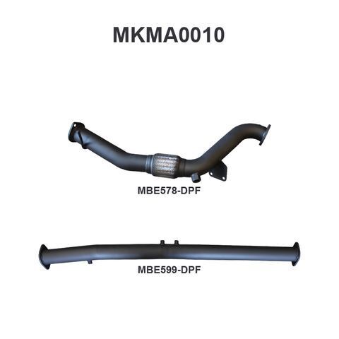 BT50 3.2L DPF DELETE ONLY - 2016 ONWARDS