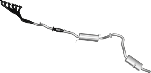 Patrol GU 4.5L Full System with Centre Muffler & Rear Hotdog