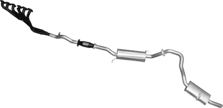 Patrol GU 4.5L Full System with Centre Muffler & Rear Hotdog
