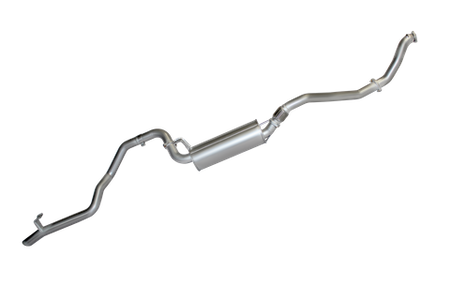 HZJ105 3 Bolt Garrett 3in Turbo Back with Muffler