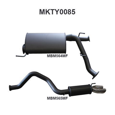 UZJ200 4.7L V8 CatBack 3in Including Single 3Â¼in SS Tip