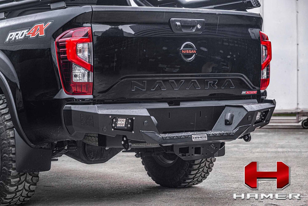 Hamer 4x4 NOVA REAR BAR TO SUIT NISSAN NAVARA 2021-PRESENT
