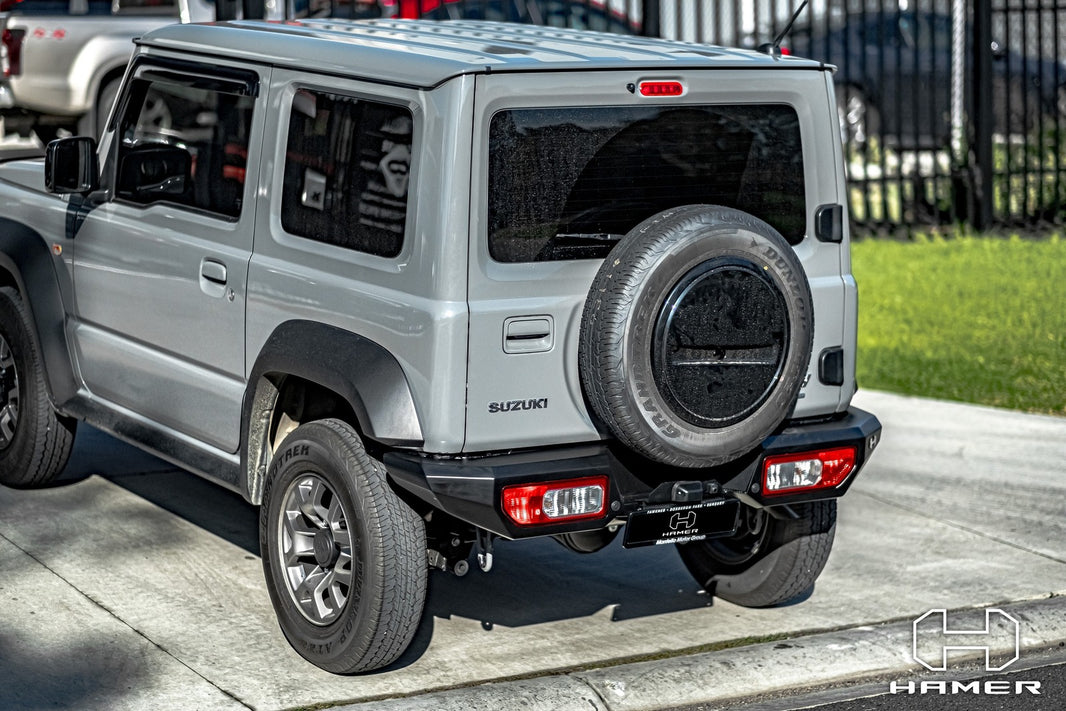Hamer 4x4 REAR BUMPER REAR BAR TO SUIT SUZUKI JIMNY (3 DOORS) / JIMNY XL (5 DOORS) JB74W 2018-PRESENT