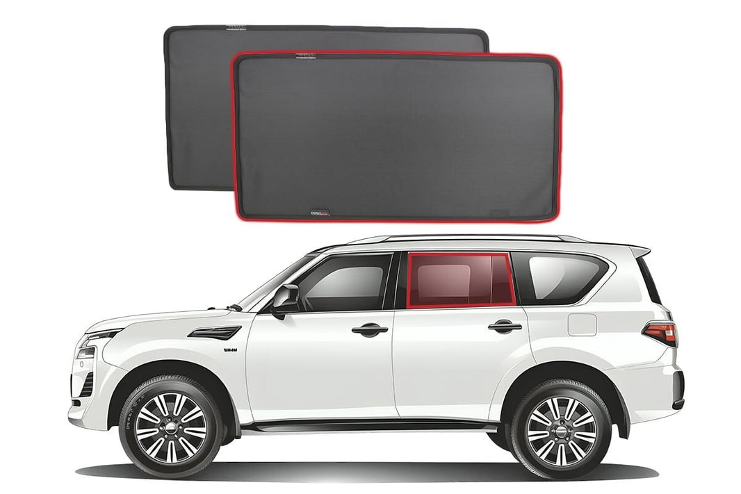 Nissan Patrol/Armada 6th Generation (Y62; 2010-Present) | Infiniti QX56/QX80 2nd Generation Car Rear Window Shades (2010-2024)