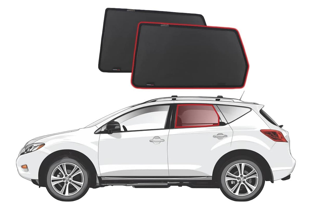 Nissan Murano 2nd Generation Car Rear Window Shades (Z51; 2009-2015)