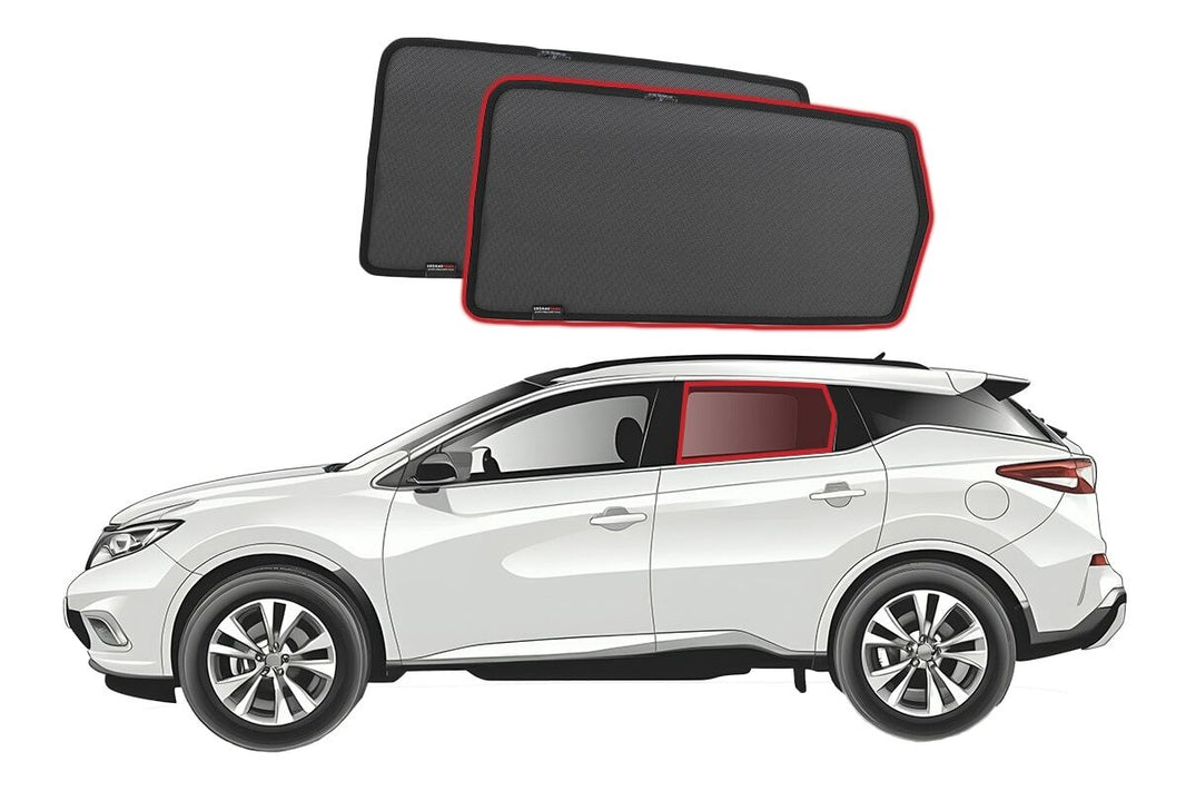 Nissan Murano 3rd Generation Car Rear Window Shades (Z52/P42M; 2015-Present)