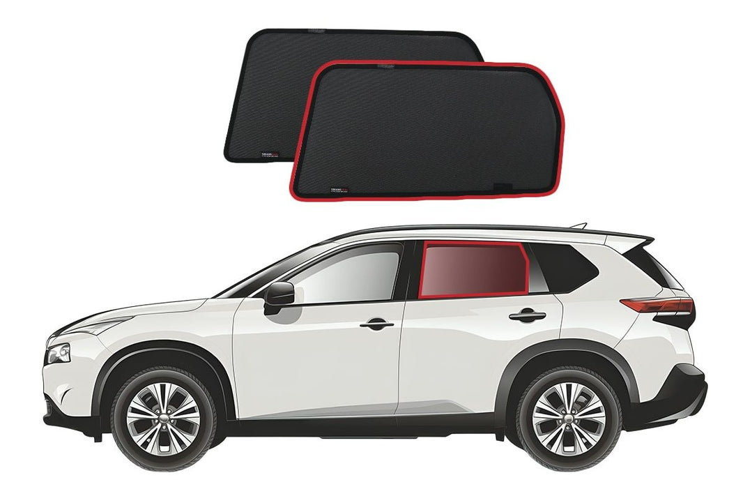 Nissan X-Trail 4th Generation | Rogue 3rd Generation Car Rear Window Shades (T33; 2021-Present)*