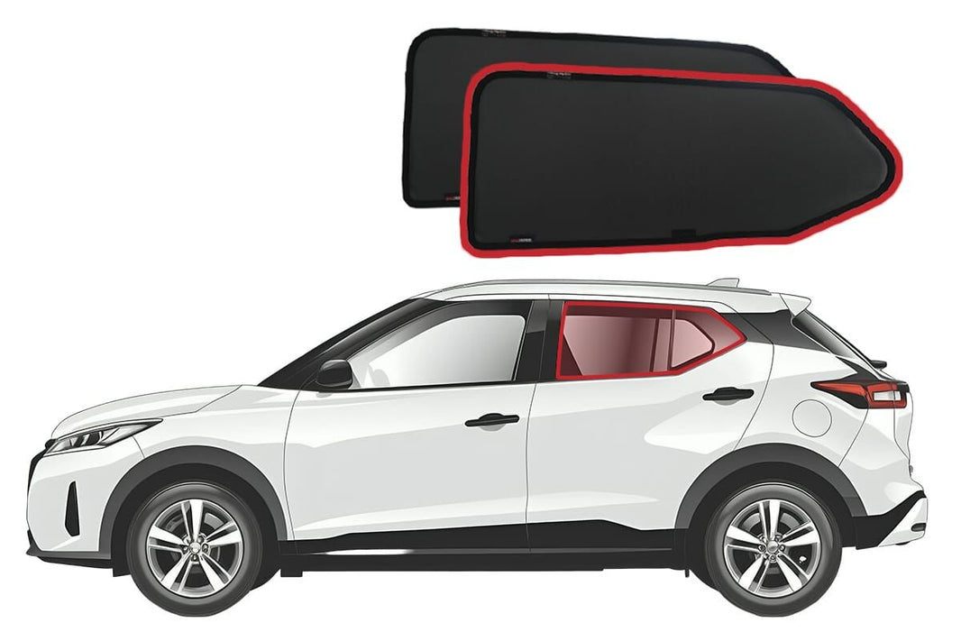 Nissan Kicks (Global Version) Car Rear Window Shades (P15; 2016-2024)