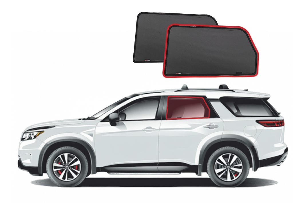 Nissan Pathfinder 5th Generation Car Rear Window Shades (R53; 2022-Present)*