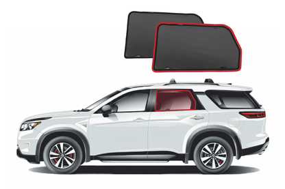 Nissan Pathfinder 5th Generation Car Rear Window Shades (R53; 2022-Present)*