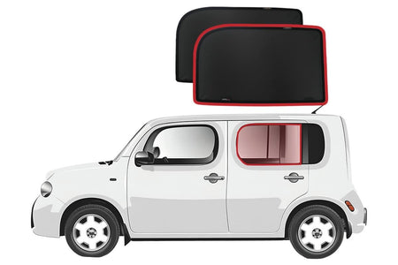 Nissan Cube 3rd Generation Car Rear Window Shades (Z12; 2009-2019)