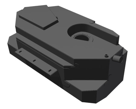 BROWN DAVIS NISSAN PATROL GU Y61 1997-ON CAB CHASSIS LEAF SPRUNG LONG RANGE TANK