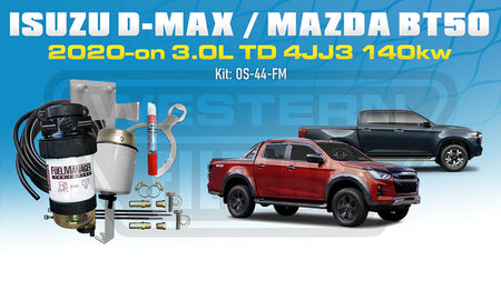 Isuzu DMAX & Mazda BT50 (2020-ON) 3.0L TD 4JJ3 - Fuel Manager Pre Filter Kit OS-44-FM