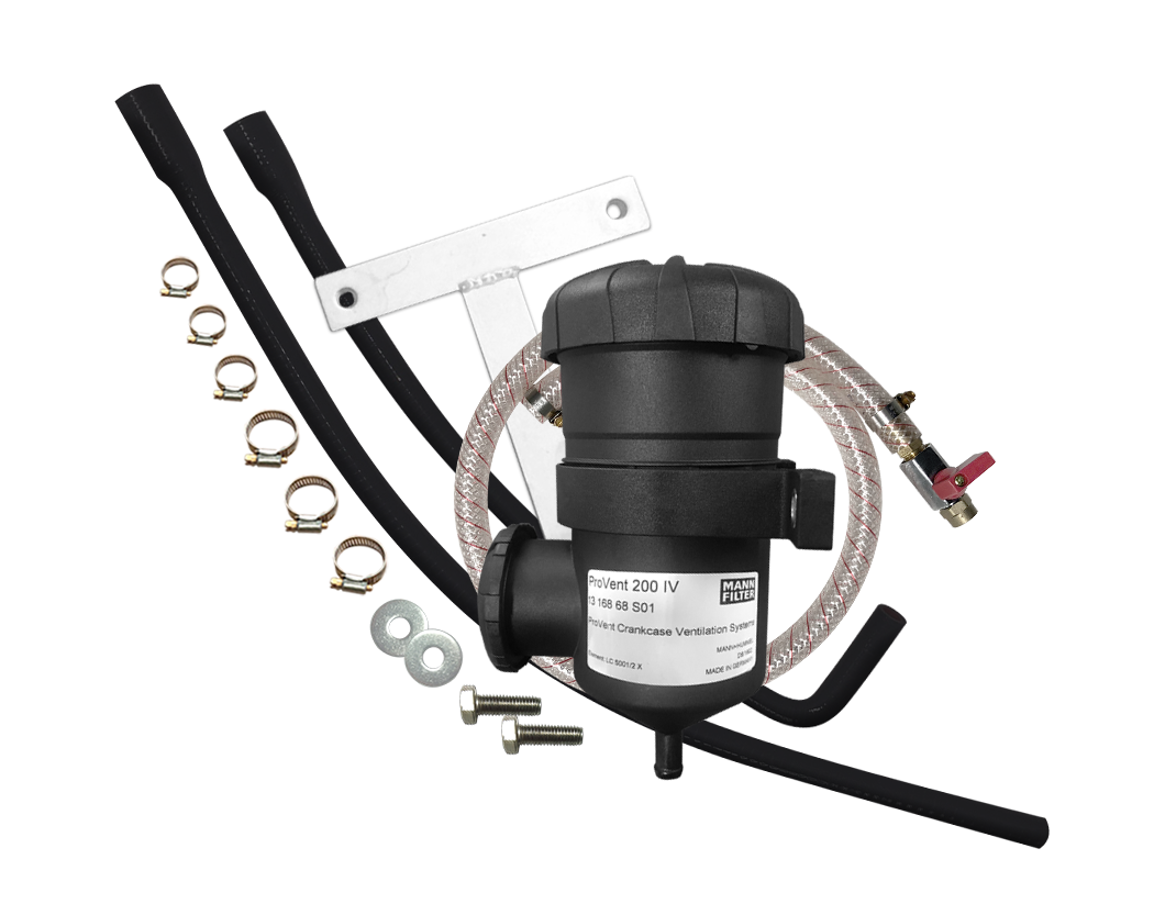 Nissan Navara D40 (Spain Built) Pathfinder R51 Provent Vehicle Specific Catch Can Filter Kit - OS-PROV-02