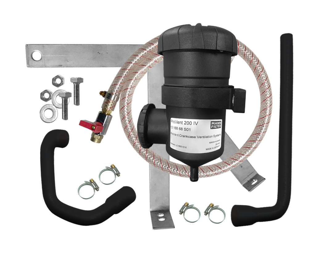 Mitsubishi Triton ML/MN 2.5L Challenger 4D56 Provent Catch Can Vehicle Specific Kit - OS-PROV-05-4WD