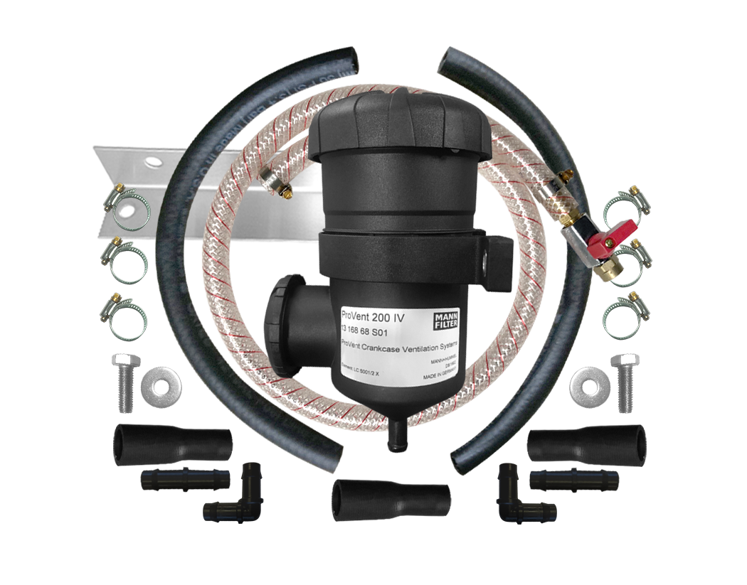 Ford Ranger PX 2.2L/3.2L 2011-2015/Mazda BT50 Provent Catch Can Vehicle Specific Kit - OS-PROV-06