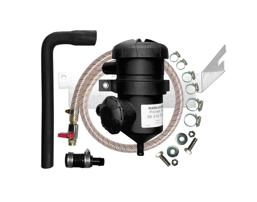 Mitsubishi Pajero NM/NX 3.2L Provent Oil Catch Can Vehicle Specific Kit - OS-PROV-08