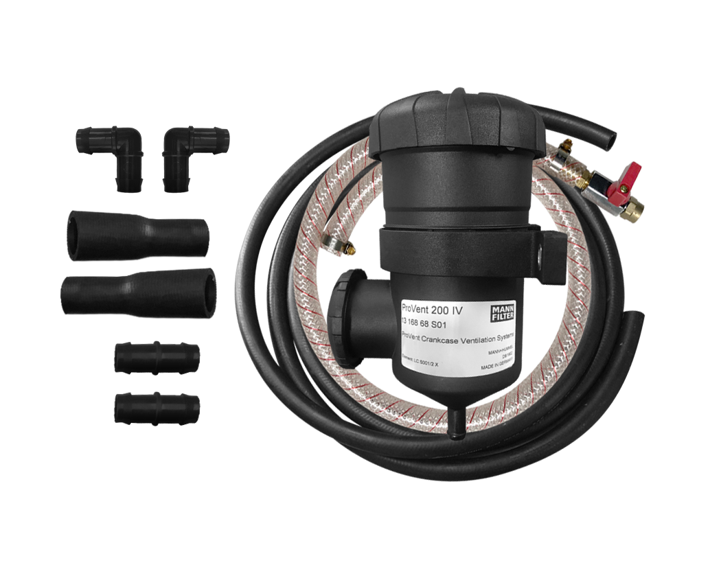 UNIVERSAL MANN PROVENT 12MM-16MM CATCH CAN KIT FOR CRANK CASE 12MM-1/2