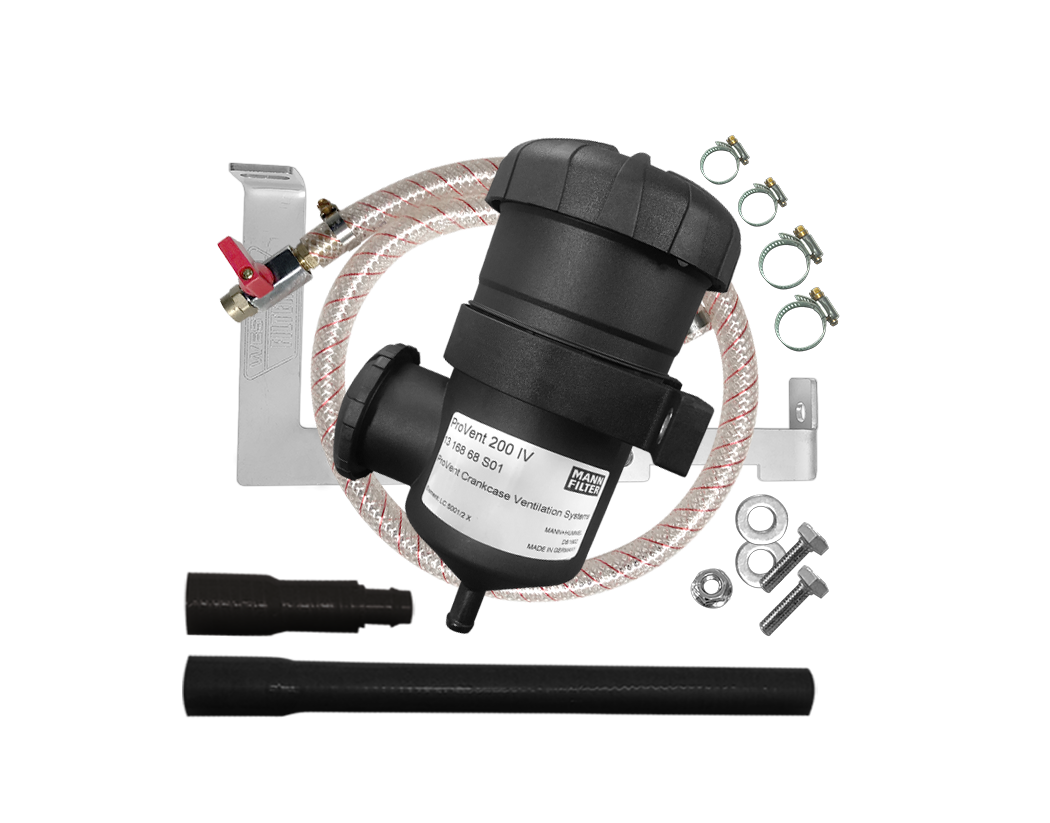 Toyota Hilux/Fortuner N80 Provent Oil Catch Can Vehicle Specific Kit - OS-PROV-12