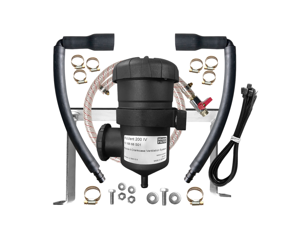 Toyota Landcruiser Prado 120 W/WO: ABS Provent Oil Catch Can Kit - OS-PROV-18