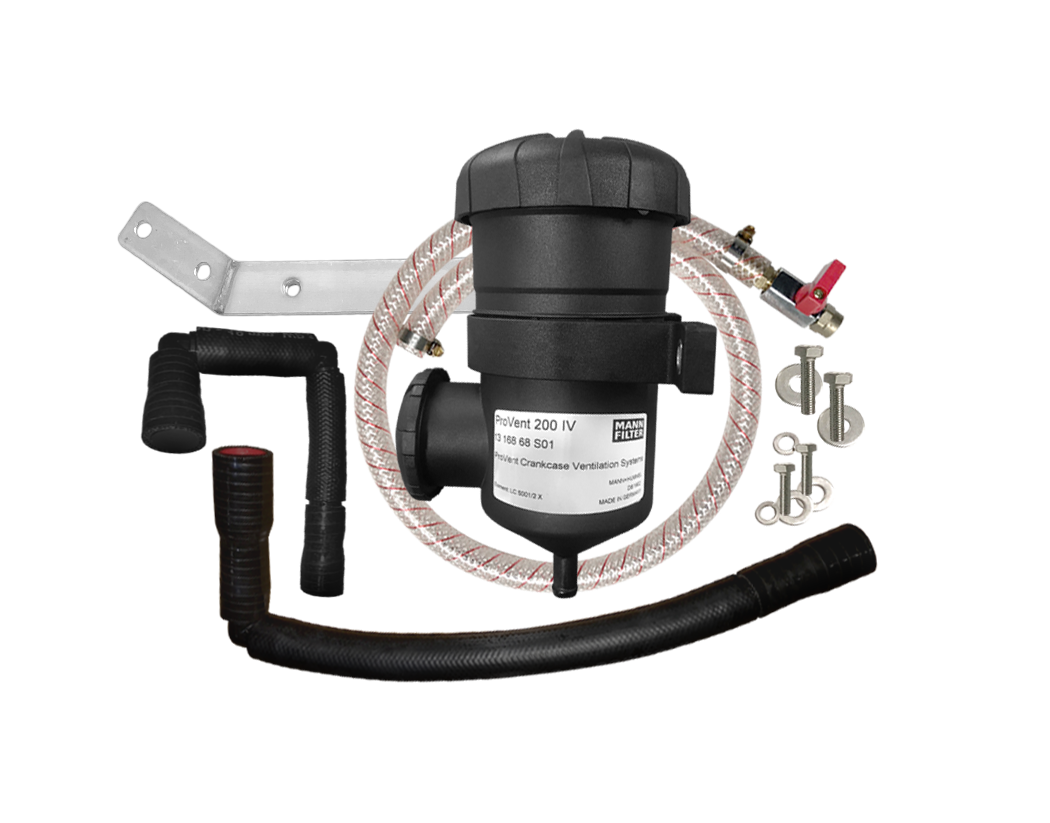Jeep Grand Cherokee 3.0L WK2 Turbo Diesel Provent Catch Can Kit - OS-PROV-24