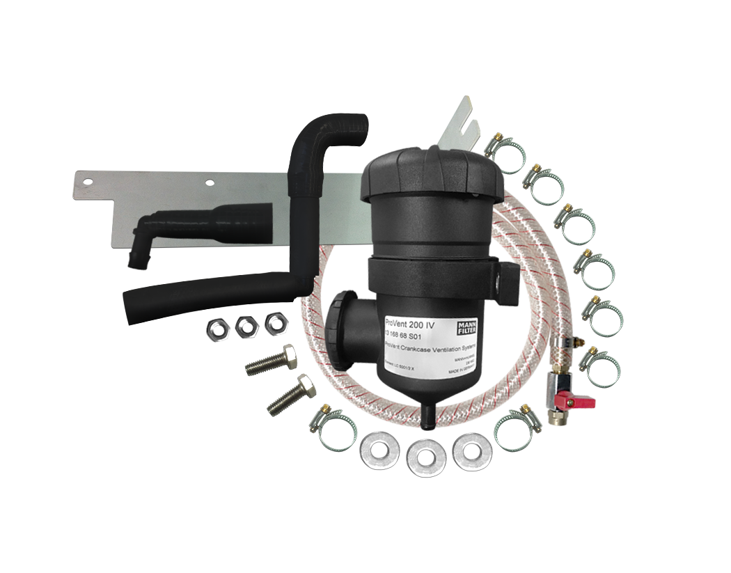 Mitsubishi Pajero NX 3.2L Provent Oil Catch Can Kit - OS-PROV-27
