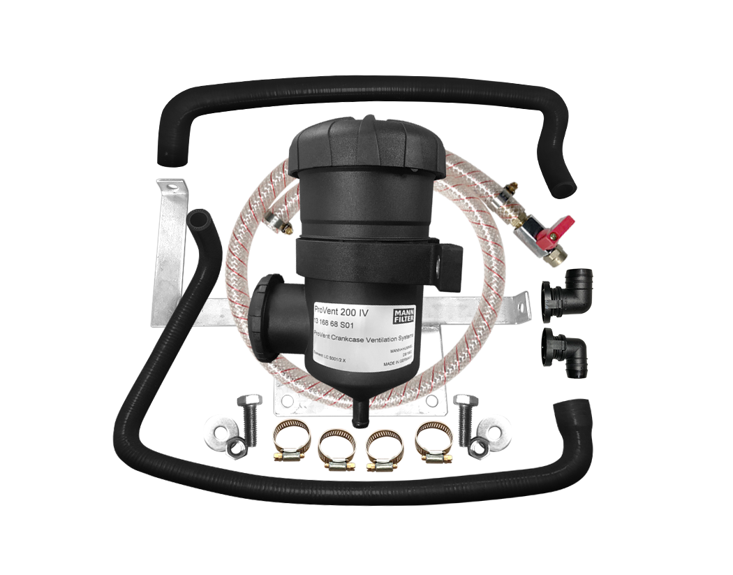 Volkswagen Amarok 2017-ON 3.0L Provent Oil Catch Can Kit - OS-PROV-29