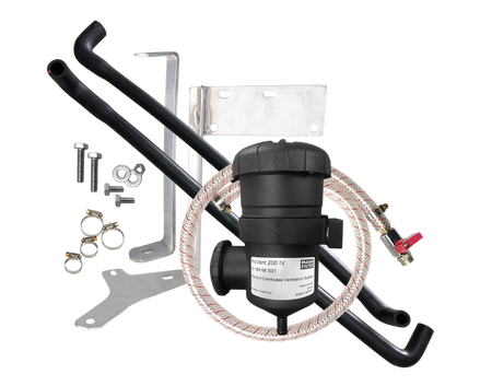 Toyota Landcruiser 70 Series 2007-ON Provent Oil Catch Can Dual Bracket Kit - Suits Both Single And Dual Battery - OS-PROV-30B
