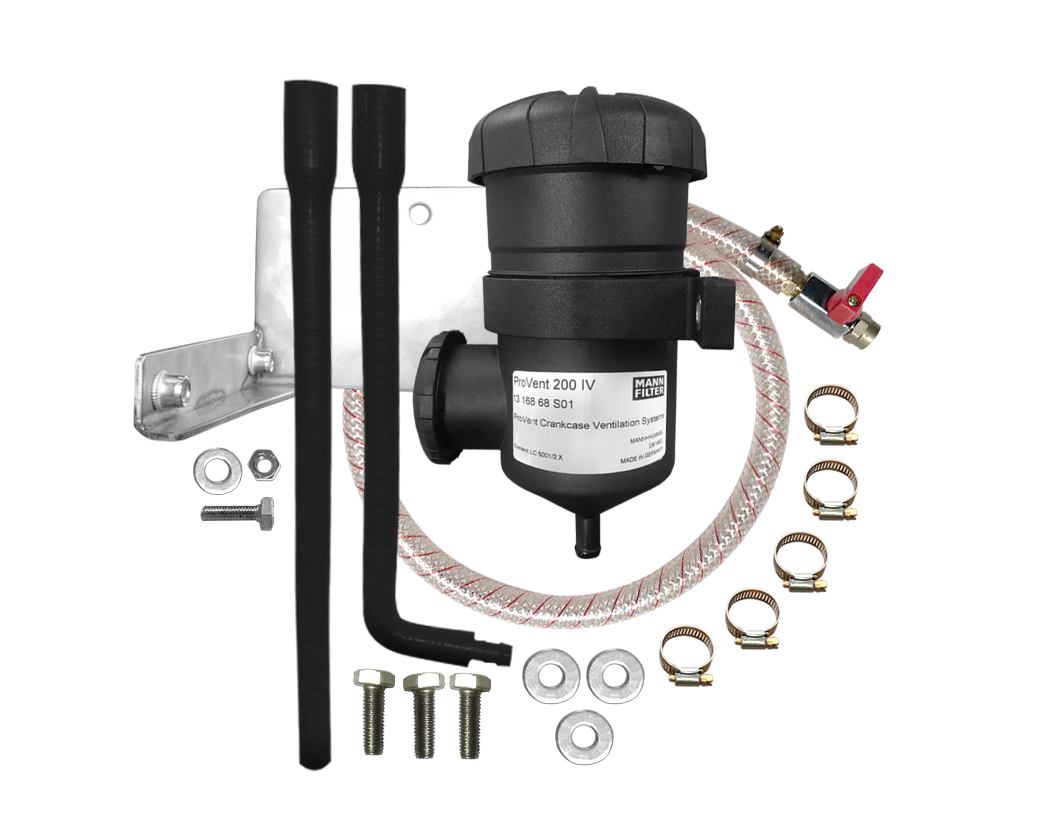 Toyota Hilux N70 Provent Catch Can Kit: With Or Without ABS - OS-PROV-HILUX - Without ABS
