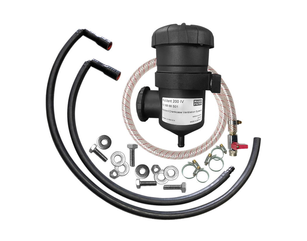 Isuzu DMAX/MUX 3.0L 2012-2016 Provent Oil Catch Can Dual Bracket Kit - OS-PROV-37