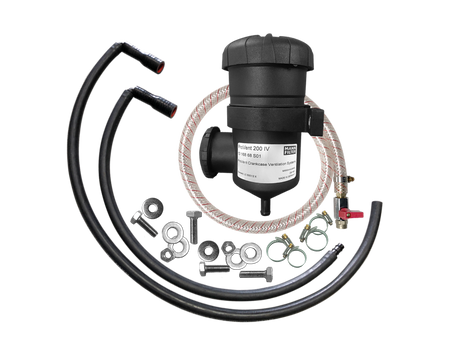 Isuzu DMAX/MUX 3.0L 2012-2016 Provent Oil Catch Can Dual Bracket Kit - OS-PROV-37