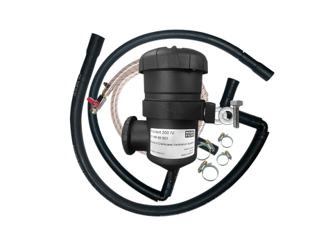 Mitsubishi Pajero 3.2L Provent Oil Catch Can Dual Bracket Kit - Add A Pre-Filter - OS-PROV-38