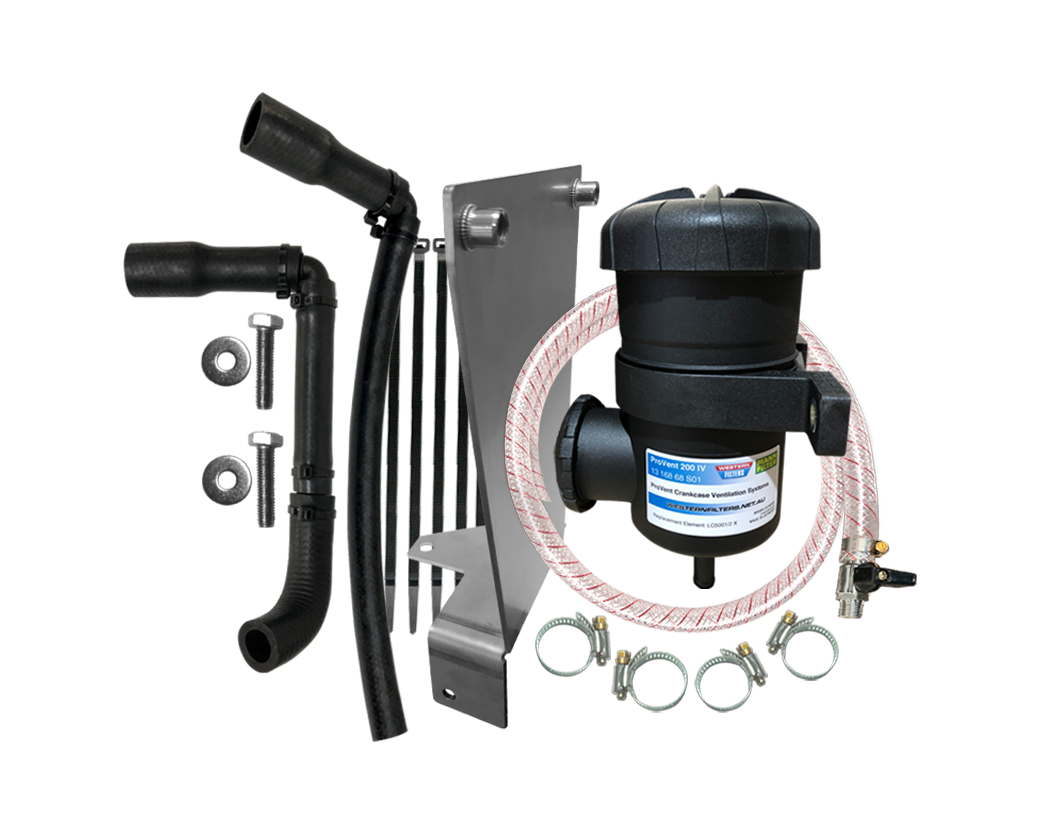 Isuzu DMAX/MUX & Mazda BT50 2020-ON 3.0L TD 4JJ3 140kW - Mann Provent Oil Catch Can Kit OS-PROV-44