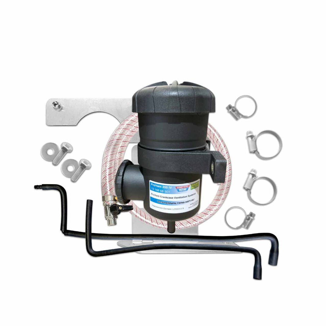 Toyota Landcruiser 300 Series 2022-ON 3.3L Provent Catch Can Kit - OS-PROV-47
