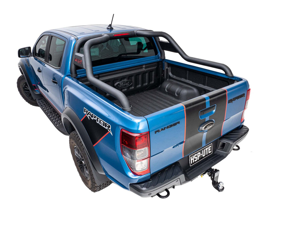 HSP Armour Bar (Black) Ford Ranger PX/ LDV T60 / GWM Cannon Works With and Without Roll R Cover S3